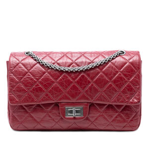 Pre-Loved Chanel Quilted Aged Calfskin Reissue 2.55 Double Flap 227